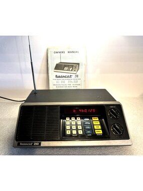 Bearcat 210 Five Band FM Scanner Made In USA Tested & Works Great SEE THE VIDEO